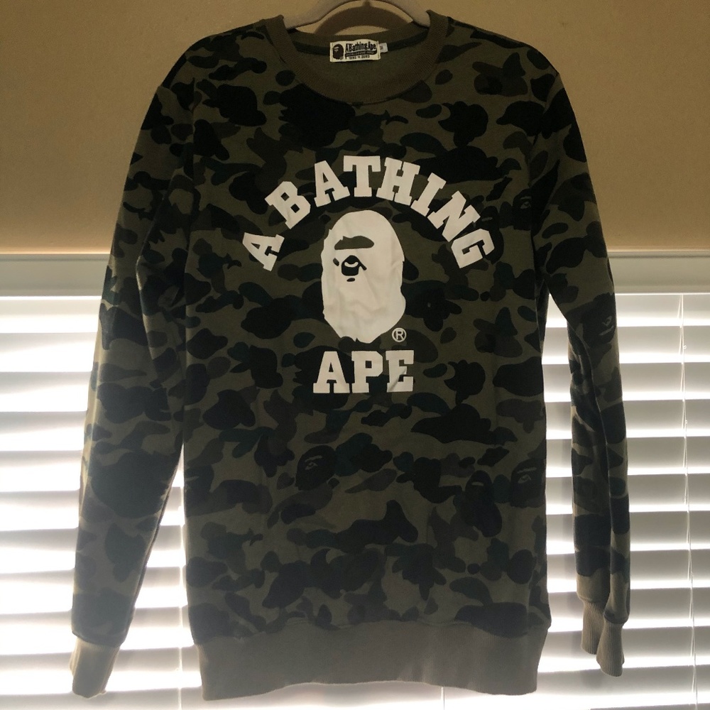 BAPE sweatshirt